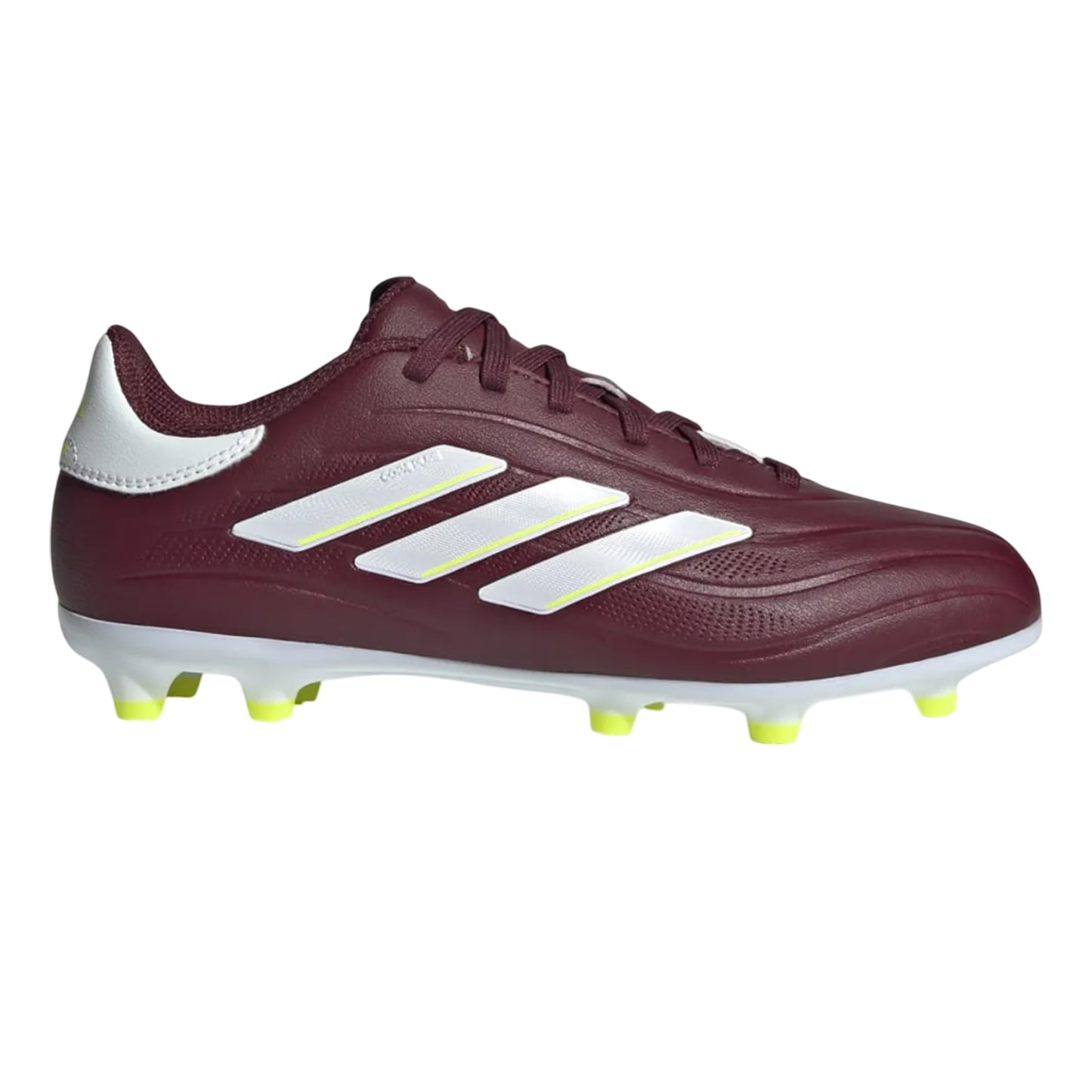 Red-White - Side - Adidas Childrens-Kids Copa Pure II League FG Football Boots