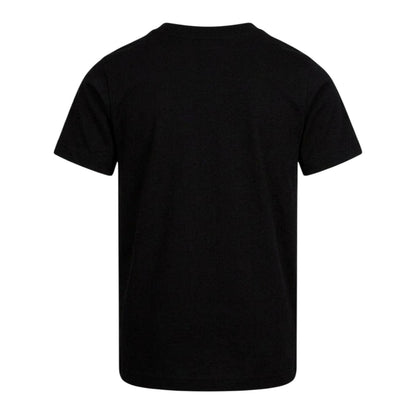Black - Back - Nike Childrens-Kids Just Do It Swoosh Crew Neck T-Shirt