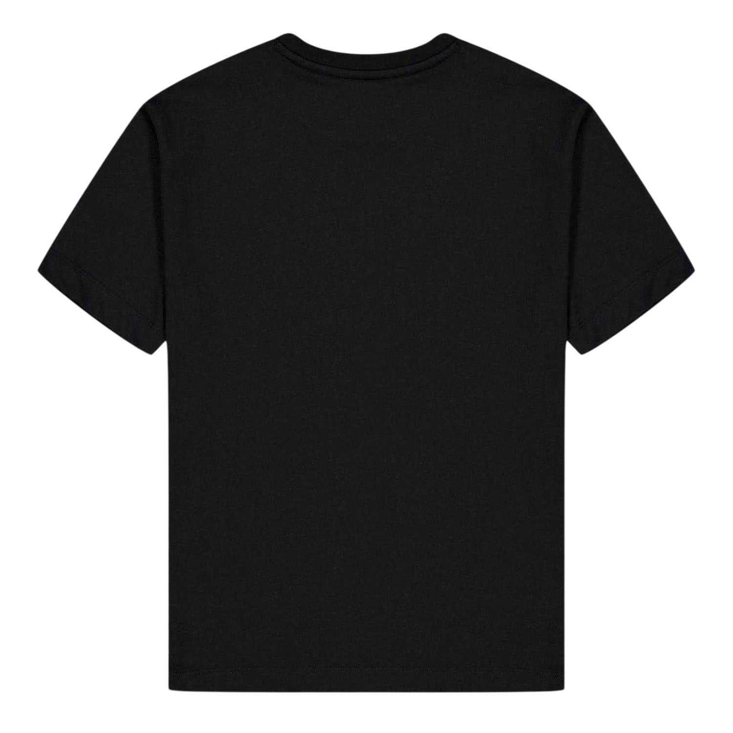 Black - Back - Hugo Childrens-Kids Logo Embellished T-Shirt