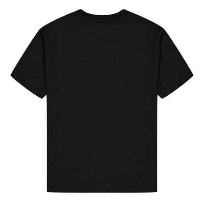 Black - Back - Hugo Childrens-Kids Logo Embellished T-Shirt