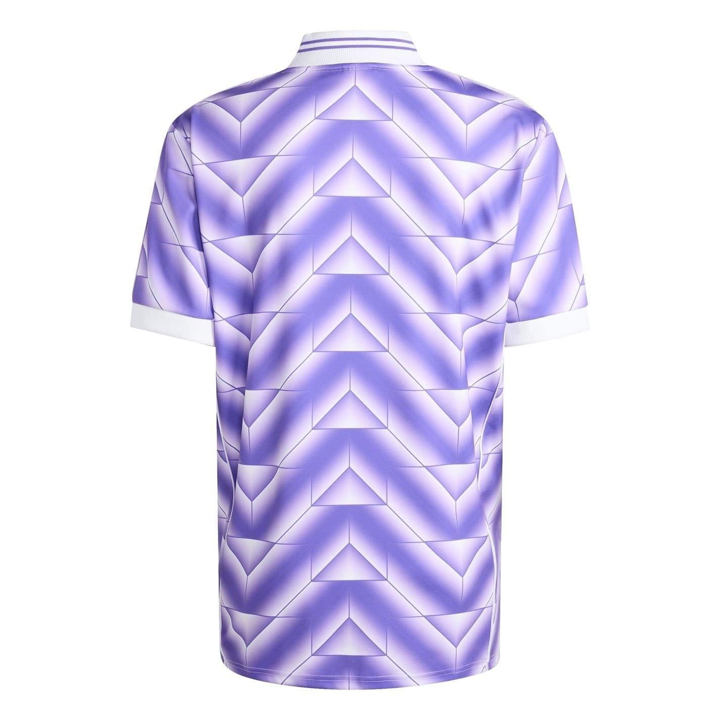 Purple-White - Back - Adidas Mens 25-26 Real Madrid CF Jersey