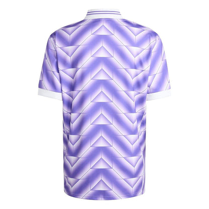 Purple-White - Back - Adidas Mens 25-26 Real Madrid CF Jersey