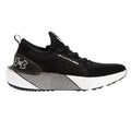 Black-White - Side - Under Armour Mens Hovr Phantom 3 SE Running Shoes