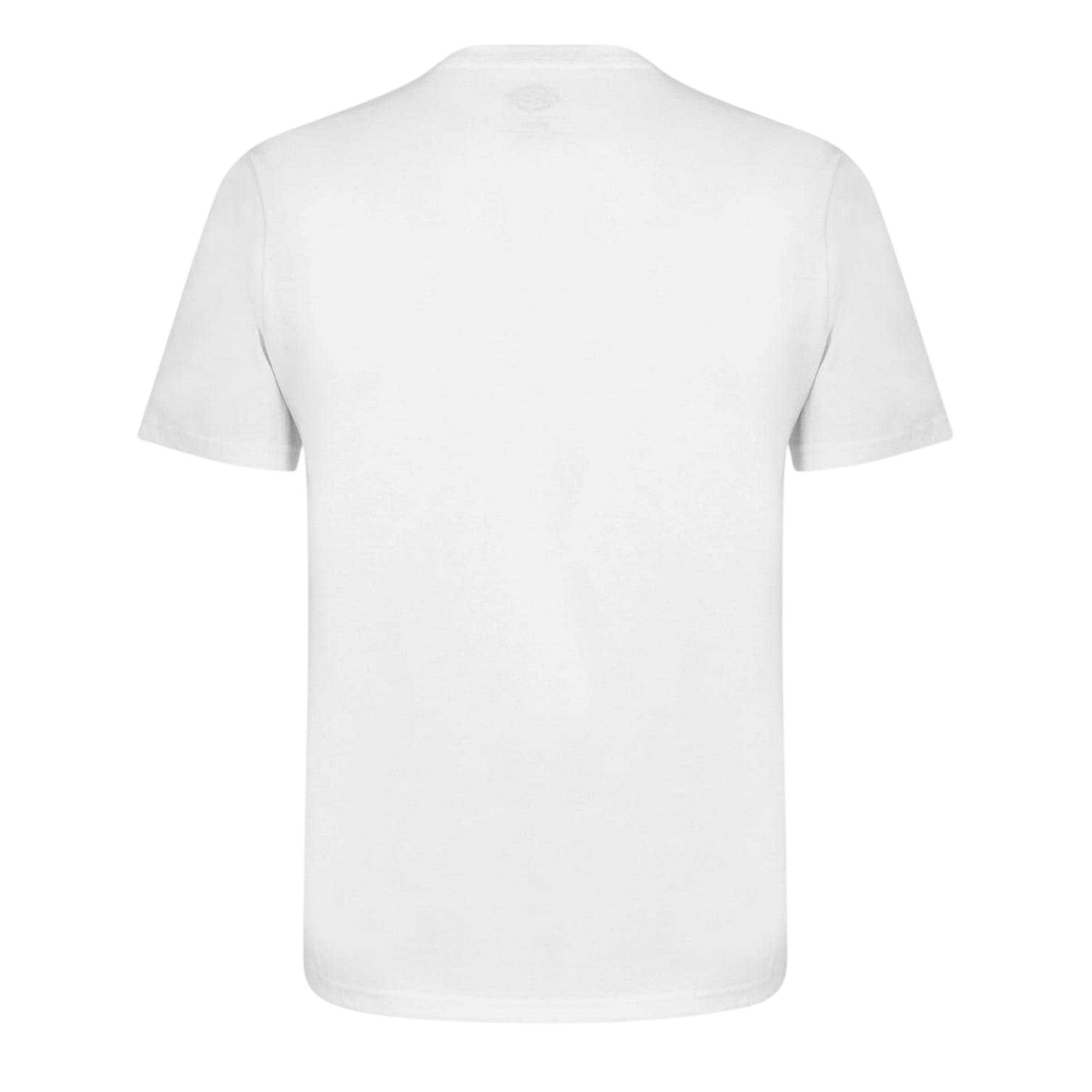 White - Back - Dickies Mens Icon Cotton T-Shirt
