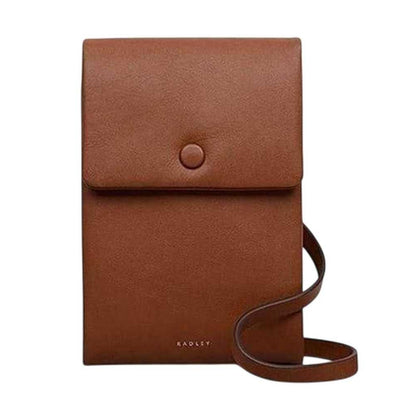 Toffee - Front - Radley Mallow Street Padded Leather Crossbody Bag
