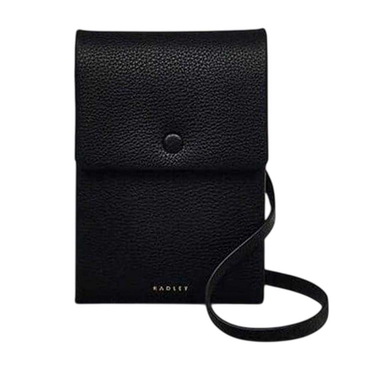 Black - Front - Radley Mallow Street Padded Leather Crossbody Bag