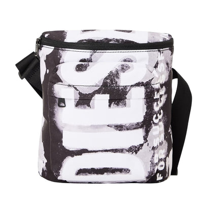 Black-White - Front - Diesel Rave X Crossbody Bag