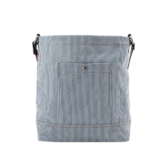 Grey Stripe - Front - Levis Heritage Vertical Stripe Bucket Bag