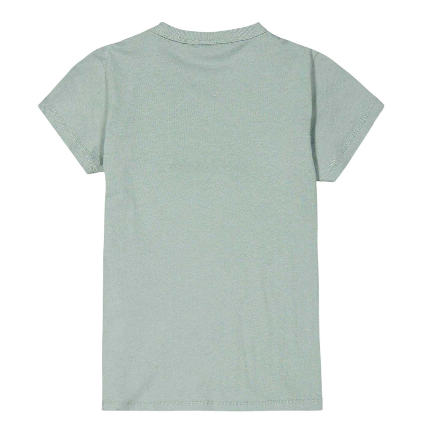 Green Milieu - Back - Napapijri Childrens-Kids Geographic Logo Crew Neck T-Shirt