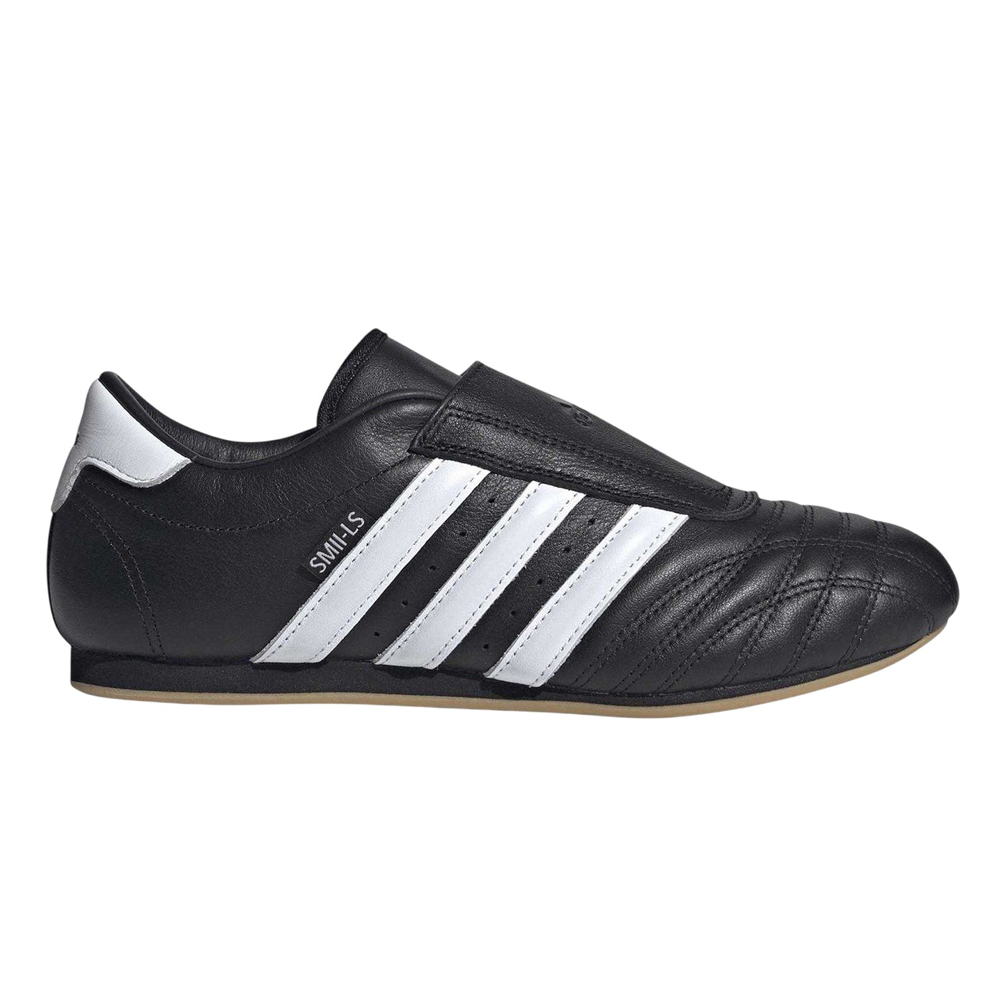 Core Black - Front - Adidas Womens-Ladies Leather Low Taekwondo Flat Trainers