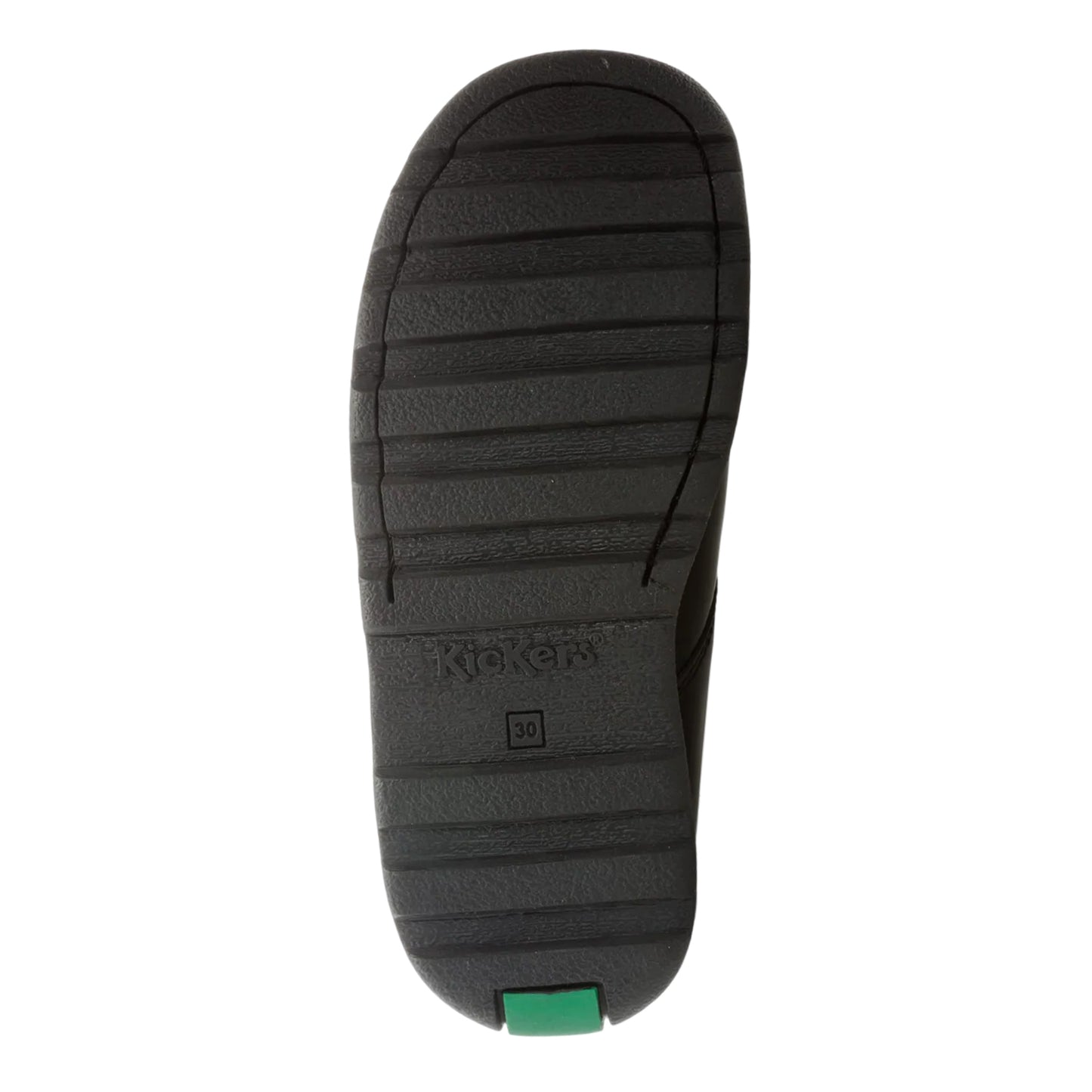 Black - Pack Shot - Kickers Girls Fragma Patent Leather T-Bar Shoes