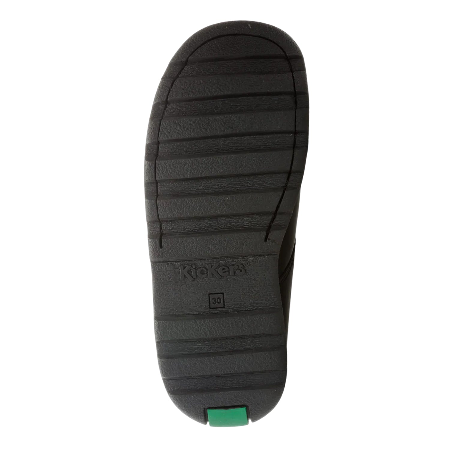 Black - Pack Shot - Kickers Girls Fragma Patent Leather T-Bar Shoes