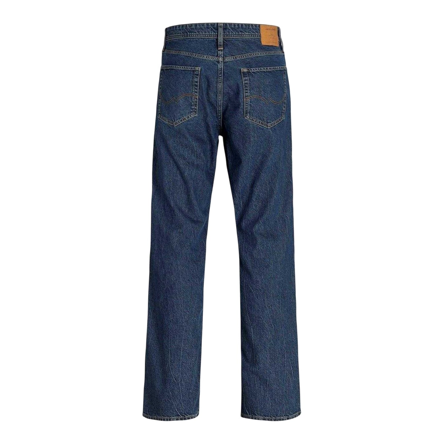 Blue Denim - Back - Jack And Jones Mens Baggy Jeans