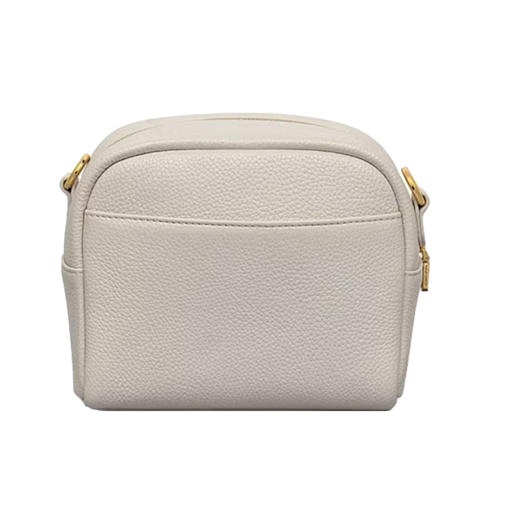 Chalk - Back - Radley Logo Leather Everyday Camera Bag