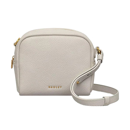 Chalk - Front - Radley Logo Leather Everyday Camera Bag