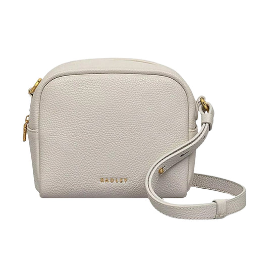 Chalk - Front - Radley Logo Leather Everyday Camera Bag
