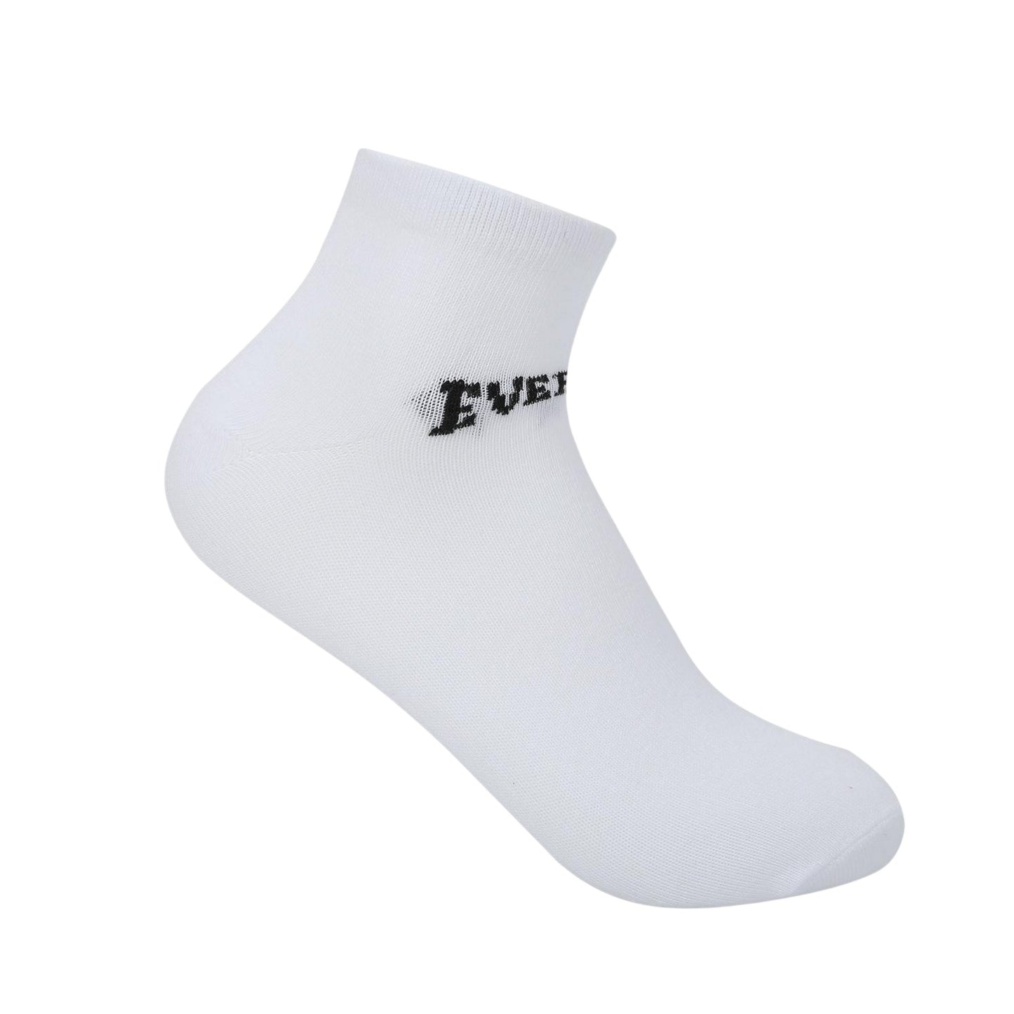 Multicoloured - Side - Everlast Mens Lettering Ankle Socks (Pack of 3)