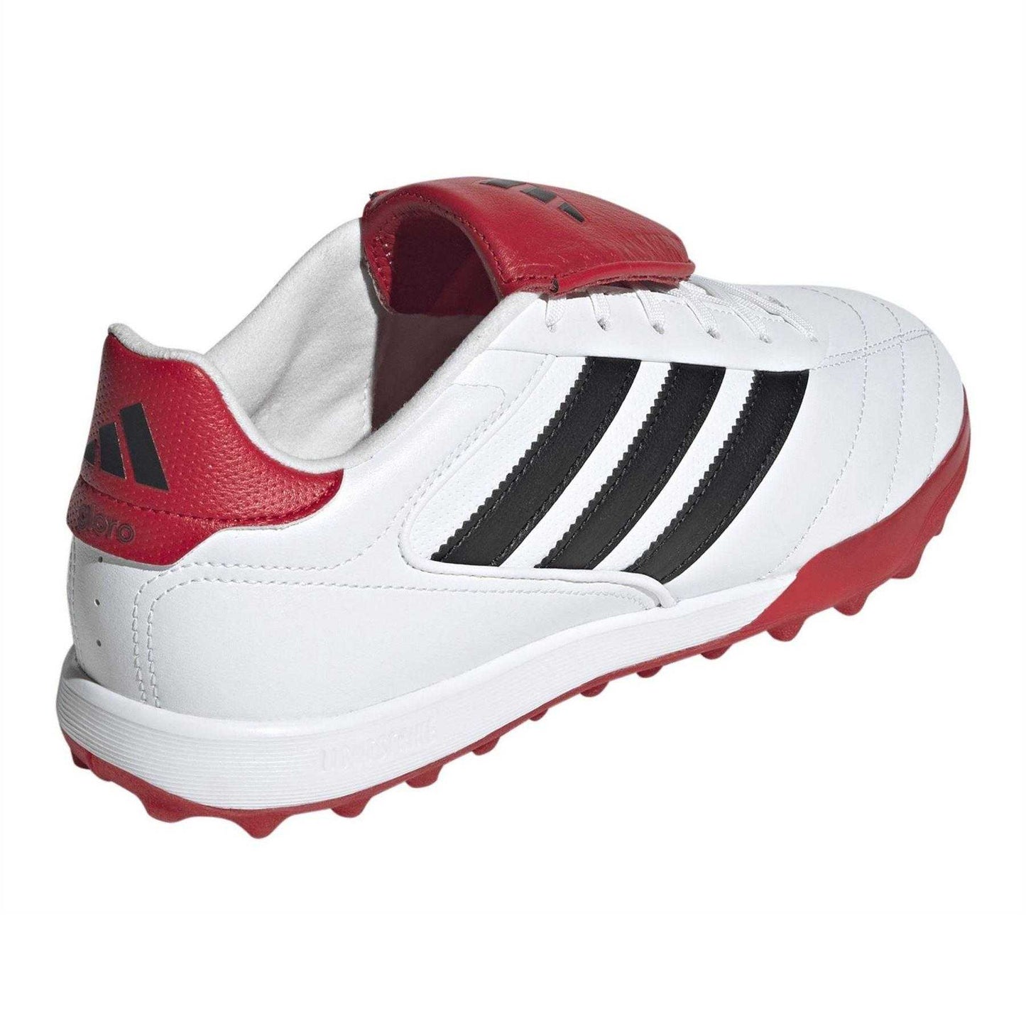 White-Black-Scarlet Red - Back - Adidas Mens Copa Gloro Cow Leather Folded Tongue Football Boots