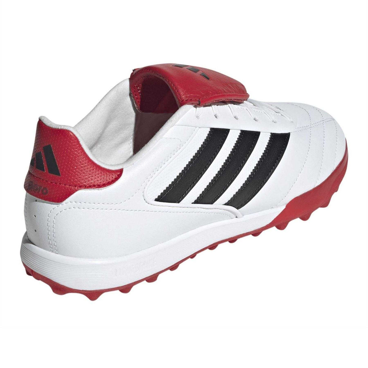 White-Black-Scarlet Red - Back - Adidas Mens Copa Gloro Cow Leather Folded Tongue Football Boots