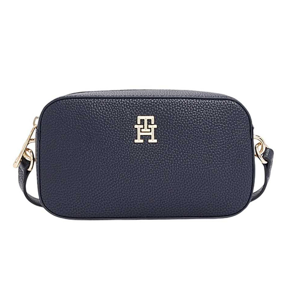 Space Blue - Front - Tommy Hilfiger Emblem Camera Bag