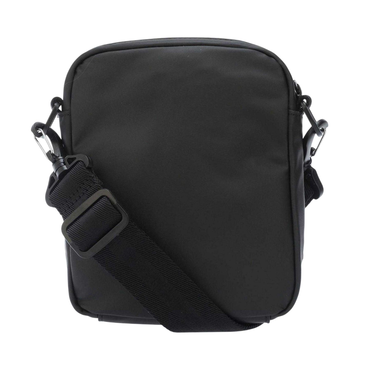 Black - Back - Boss Mens Stormy Tonal Logo Reporter Bag