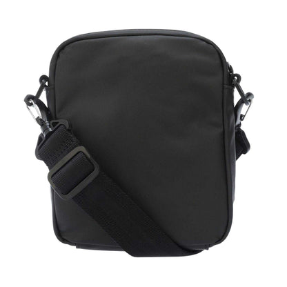 Black - Back - Boss Mens Stormy Tonal Logo Reporter Bag