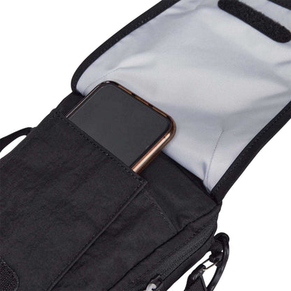 Black - Side - Berghaus Xodus X-Body Logo Crossbody Bag