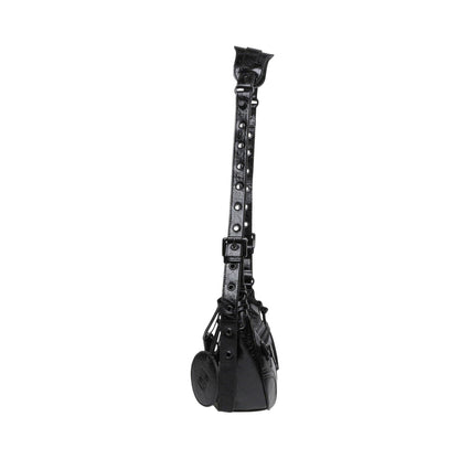 Black - Side - Steve Madden Glow Crossbody Bag