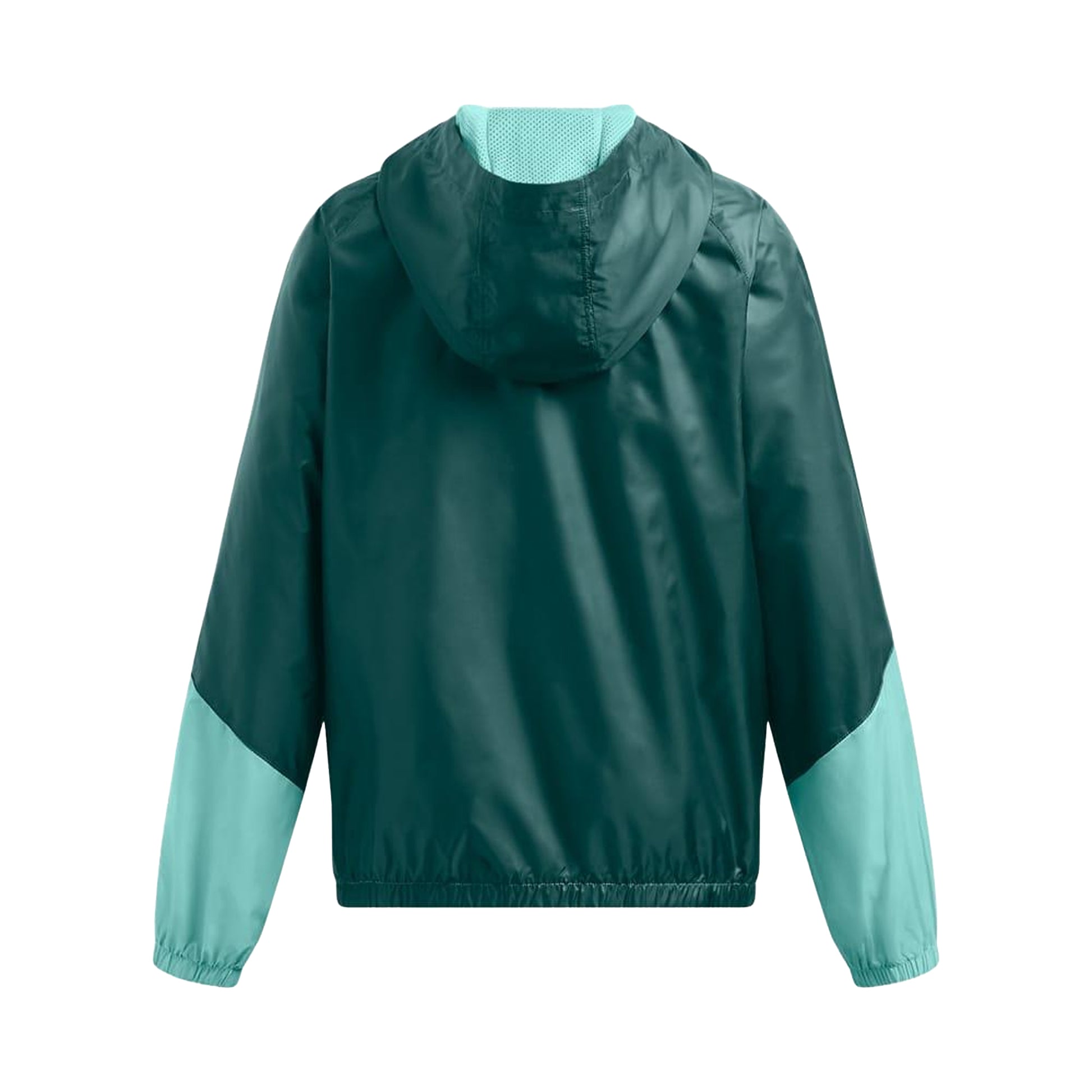 Blue - Back - Under Armour Girls Sportstyle Windbreaker