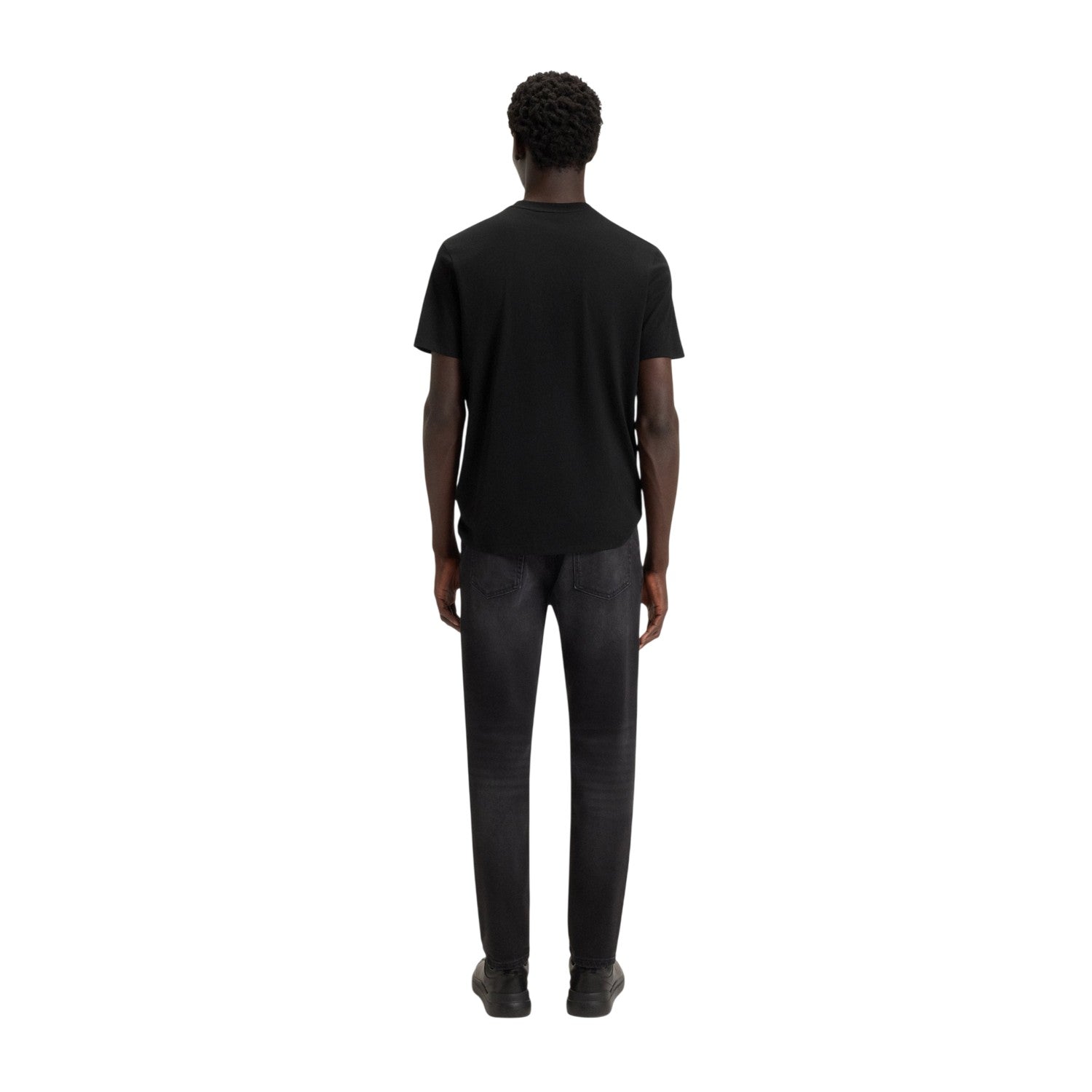 Black - Back - Hugo Mens Ray T-Shirt