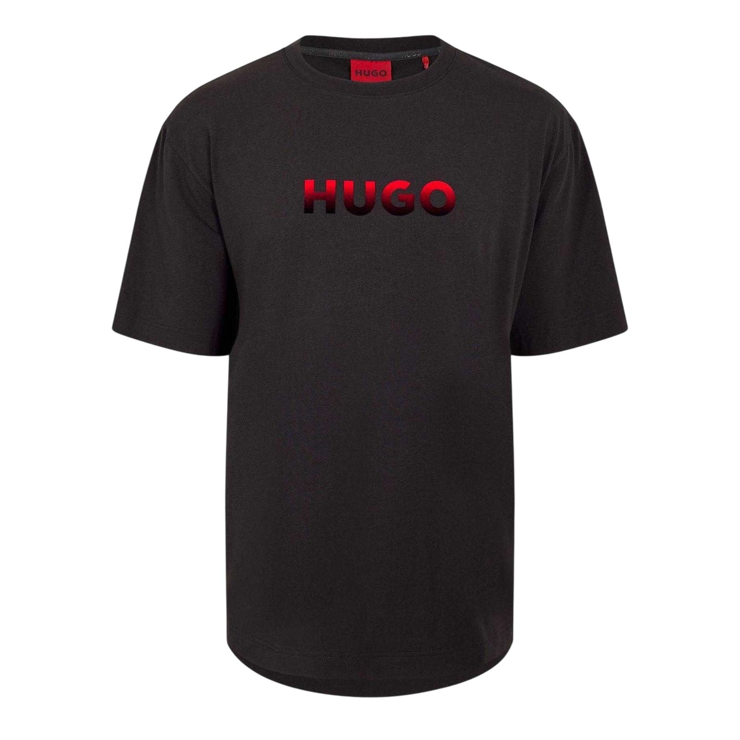 Black - Front - Hugo Mens Ray T-Shirt