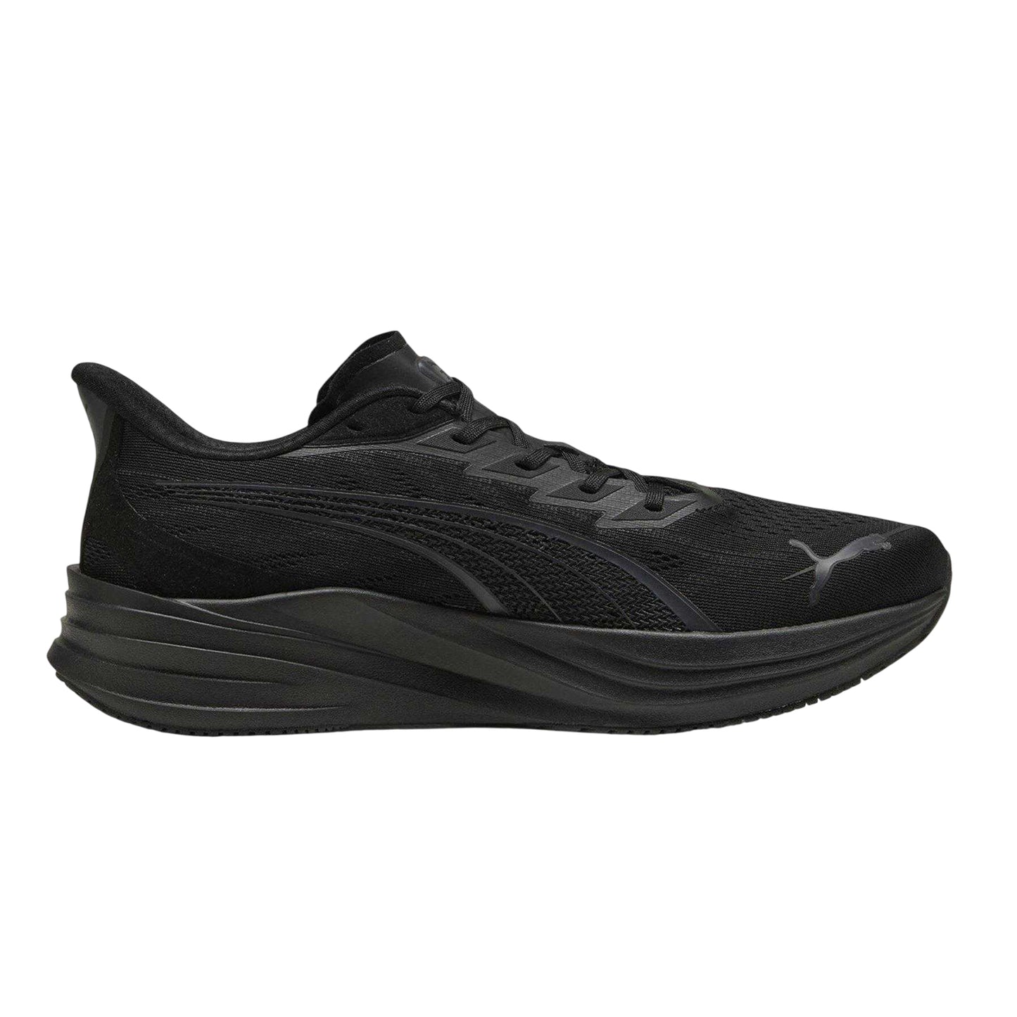 Black-Grey - Side - Puma Mens Darter Pro Trainers