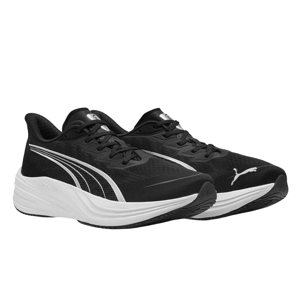 Black-White - Front - Puma Mens Darter Pro Trainers