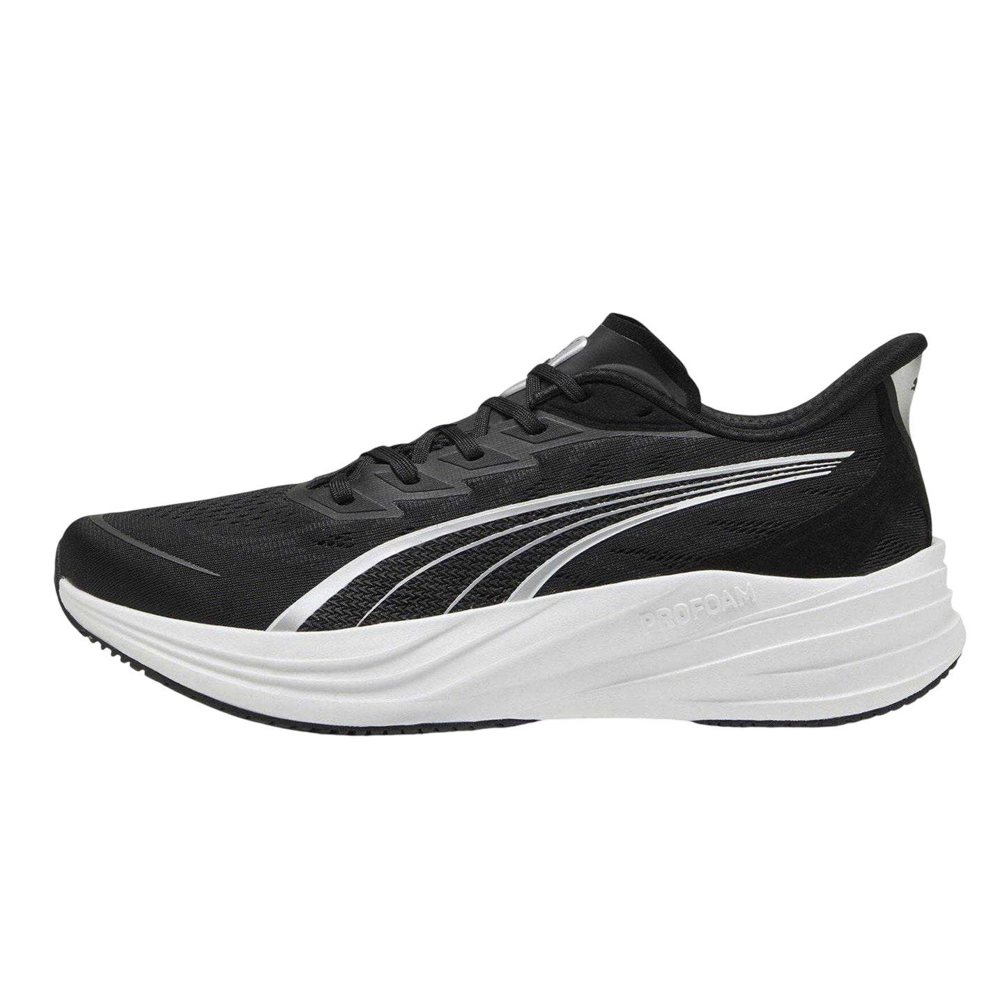 Black-White - Back - Puma Mens Darter Pro Trainers