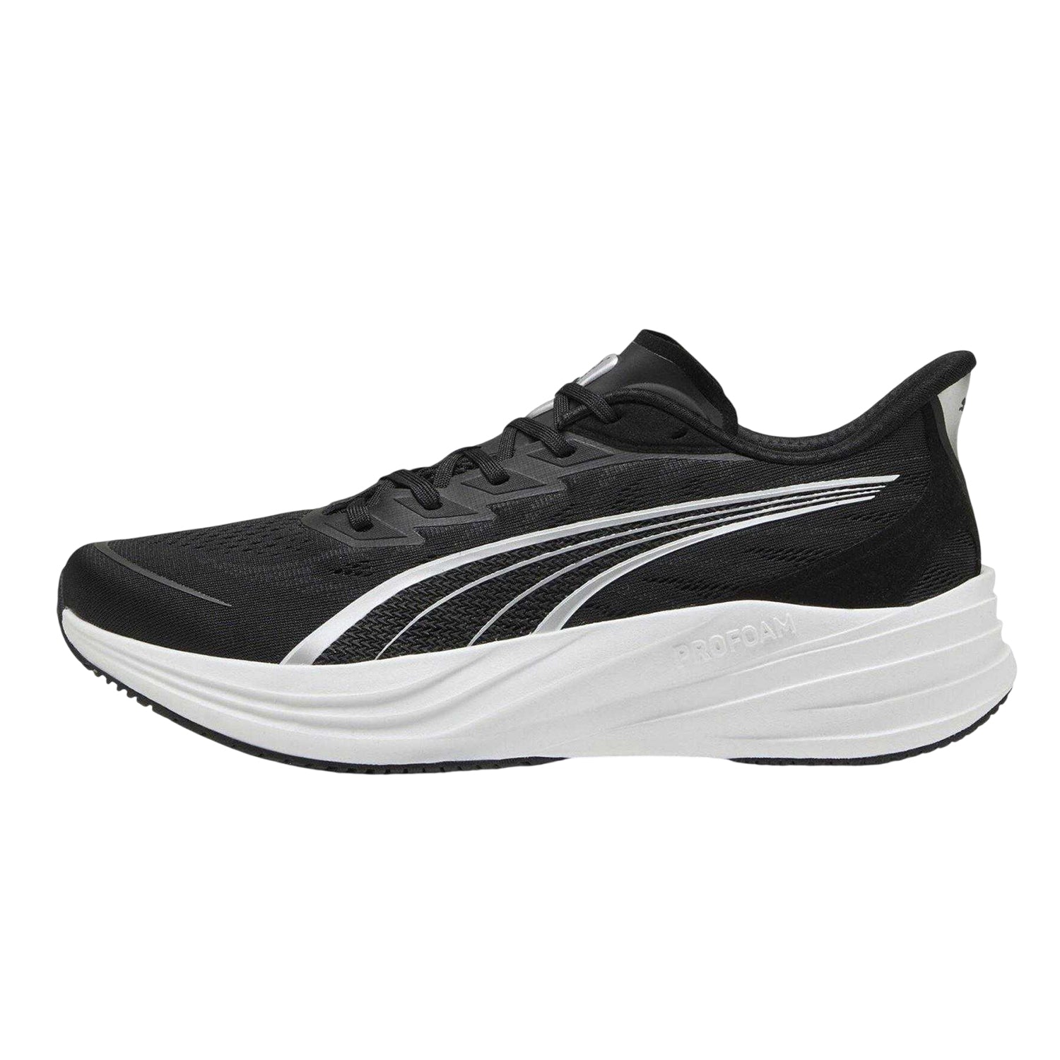 Black-White - Back - Puma Mens Darter Pro Trainers