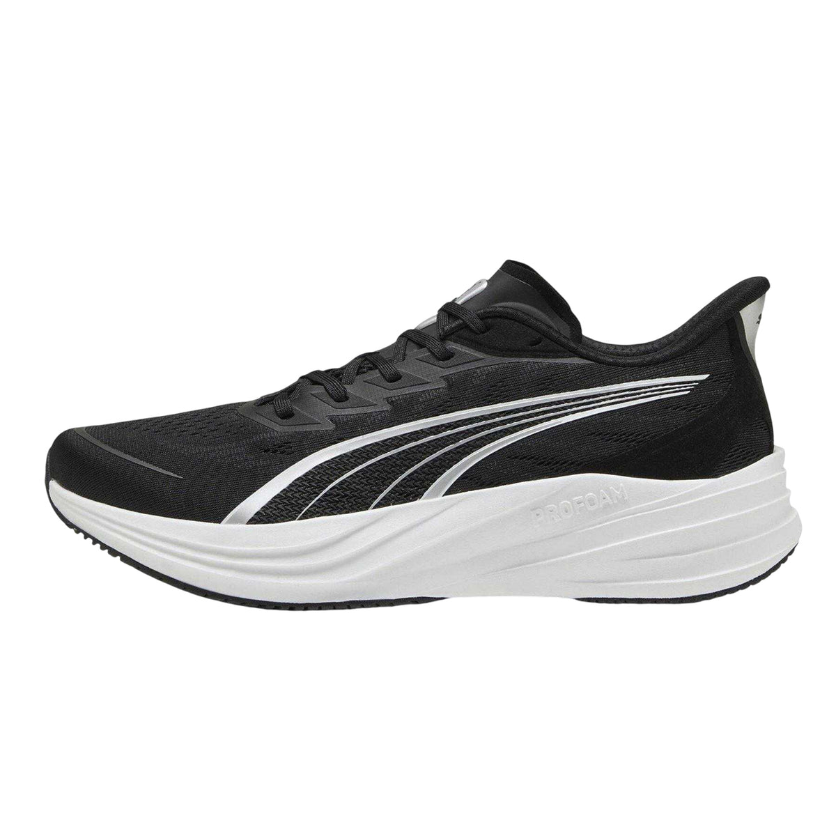 Black-White - Back - Puma Mens Darter Pro Trainers