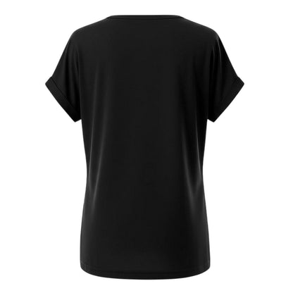 Black - Back - USA Pro Womens-Ladies Logo Short-Sleeved T-Shirt