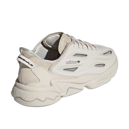 Brown - Back - Adidas Womens-Ladies Ozweego Trainers