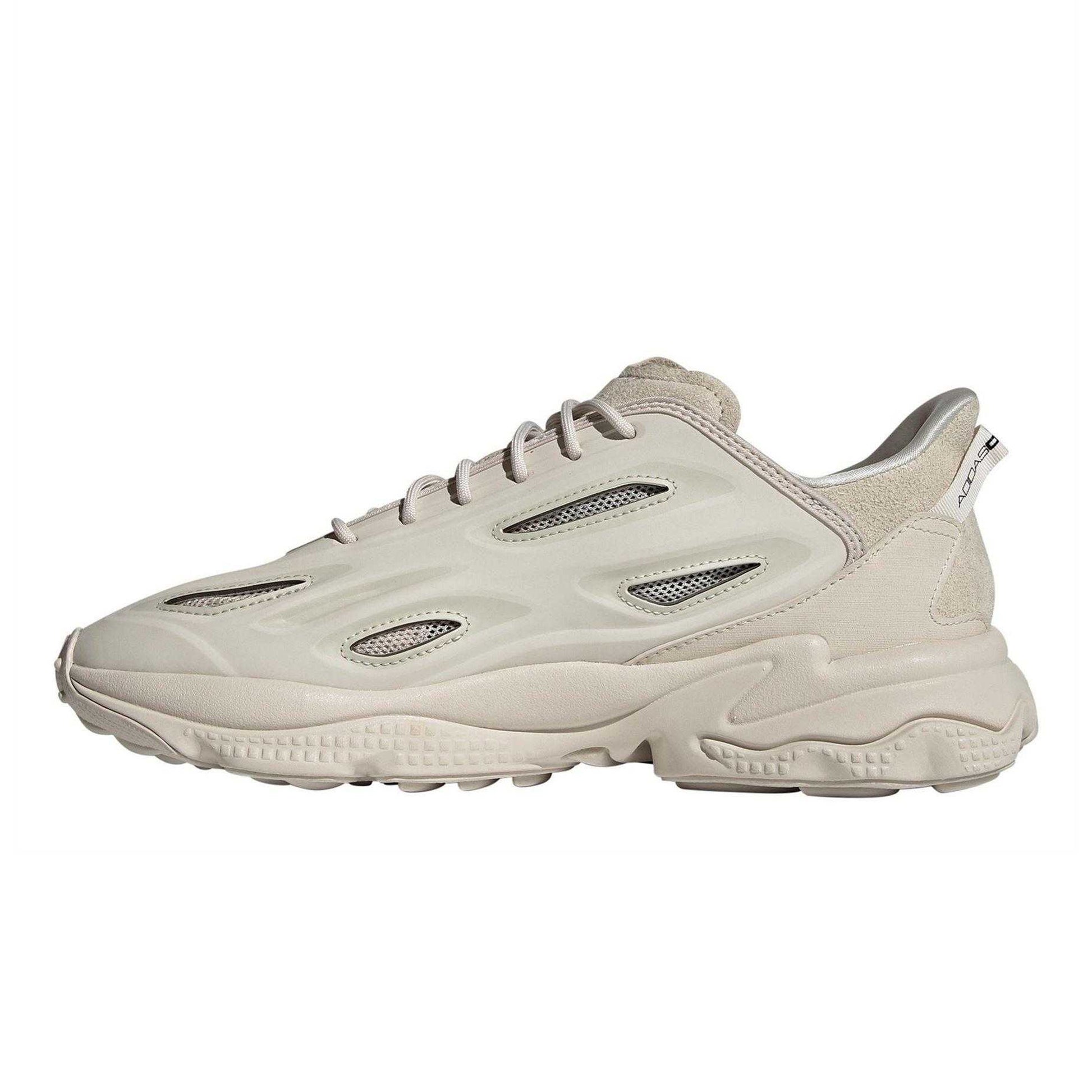 Brown - Side - Adidas Womens-Ladies Ozweego Trainers