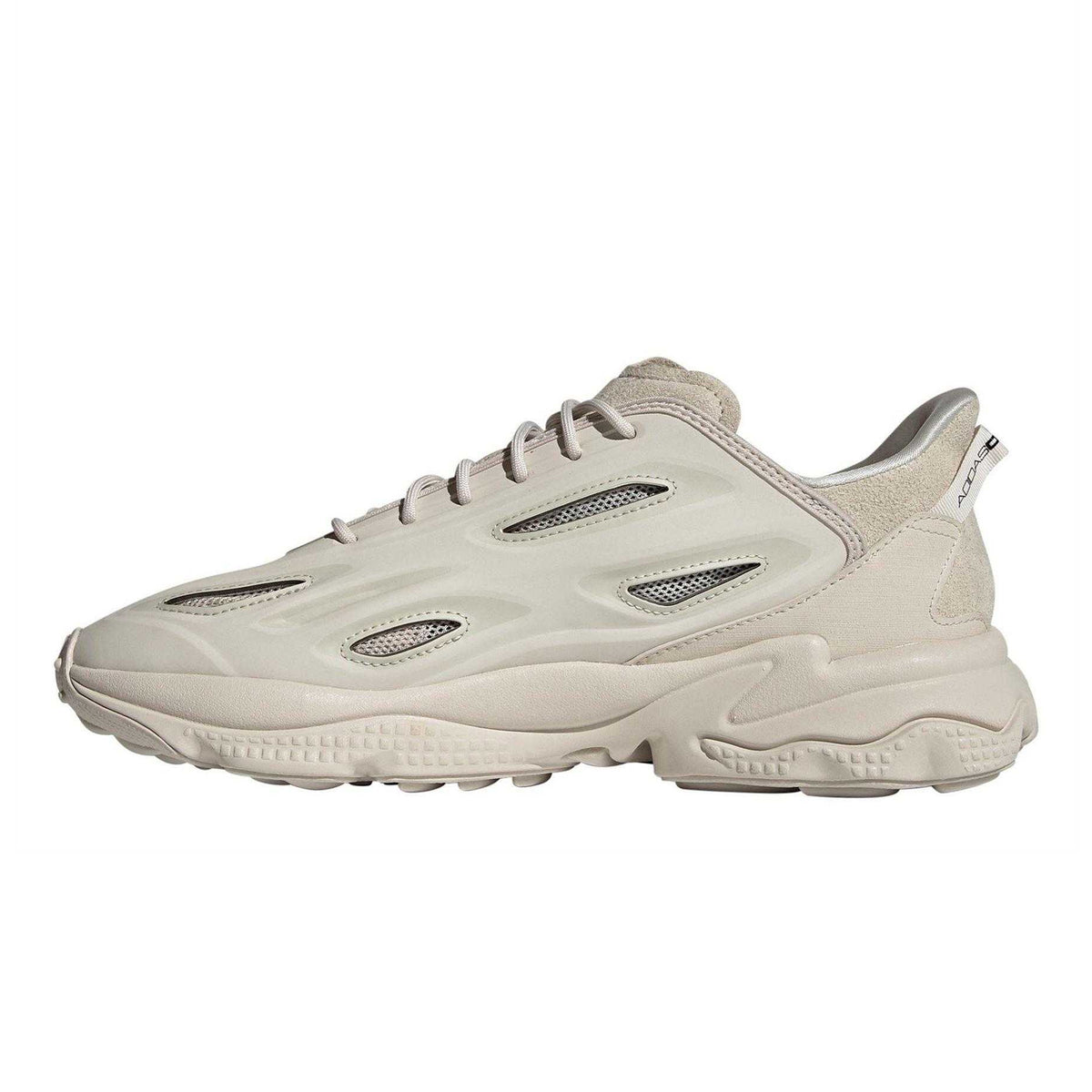 Brown - Side - Adidas Womens-Ladies Ozweego Trainers