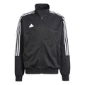 Black - Front - Adidas Mens Tiro Material Mix Track Jacket