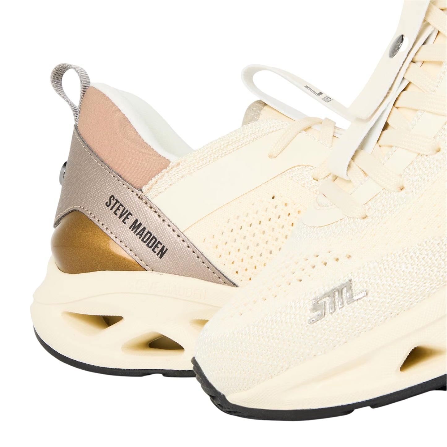 Coconut Milk - Lifestyle - Steve Madden Womens-Ladies Surge Low Cut Trainers