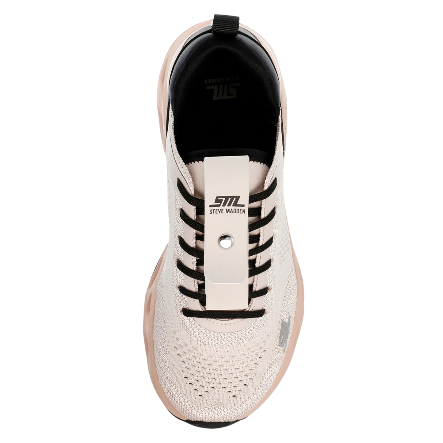 Blush - Side - Steve Madden Womens-Ladies Surge Low Cut Trainers