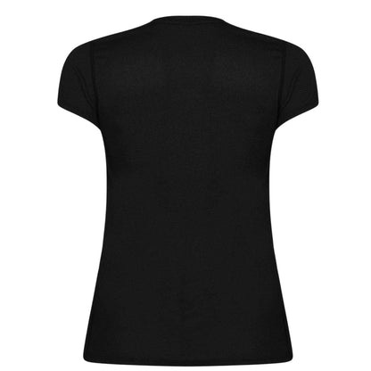 Black - Back - Odlo Womens-Ladies Active T-Shirt