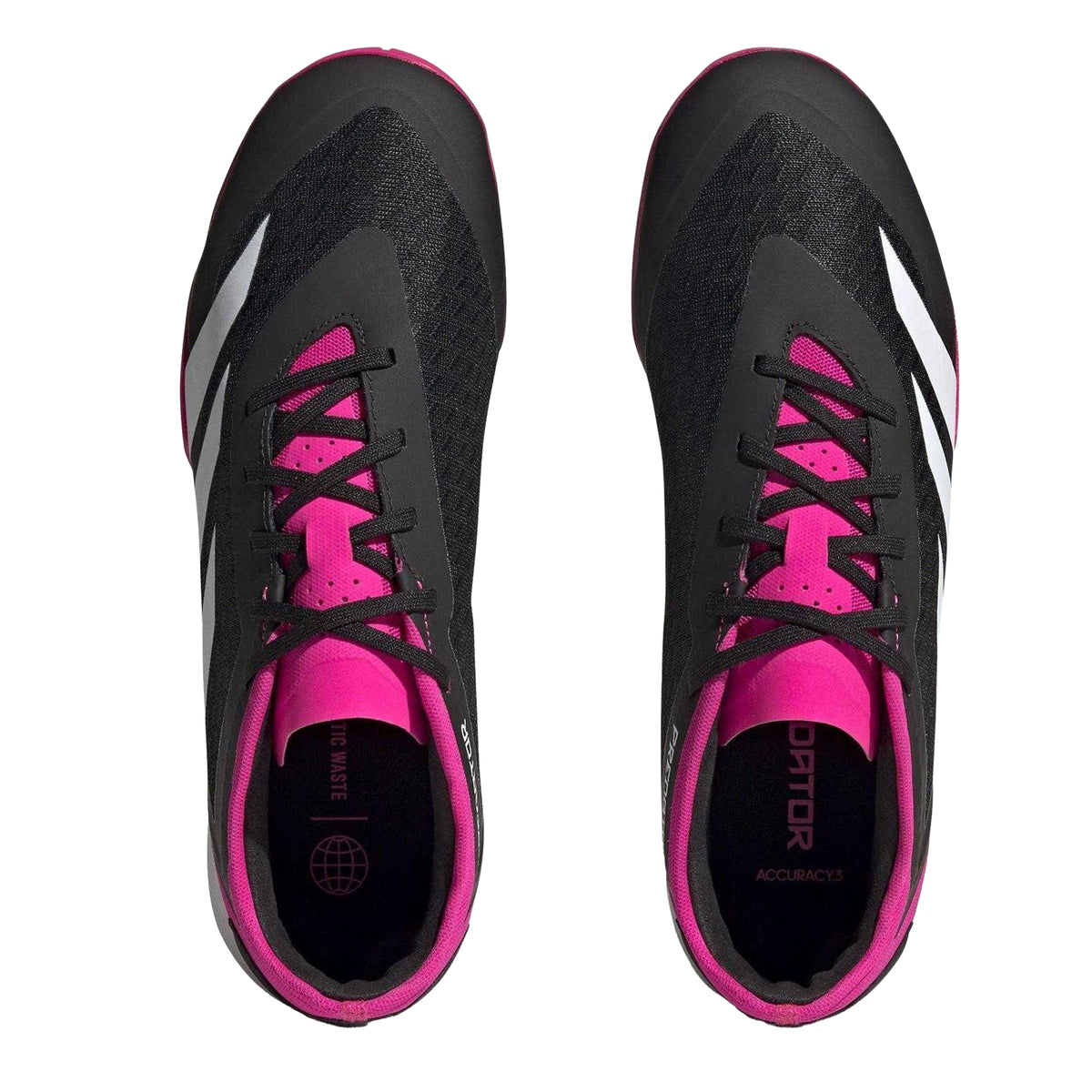 Black-White-Pink - Lifestyle - Adidas Unisex Adult Predator Accuracy.3 Trainers