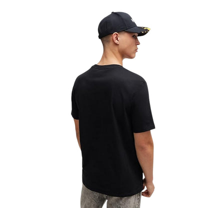 Black - Back - Hugo Unisex Adult Dog T-Shirt
