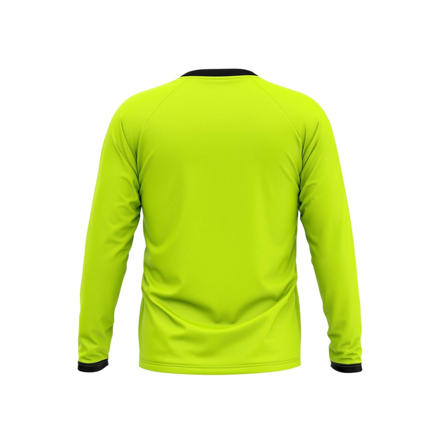 Fluorescent Yellow - Back - New Balance Childrens-Kids Logo Performance T-Shirt