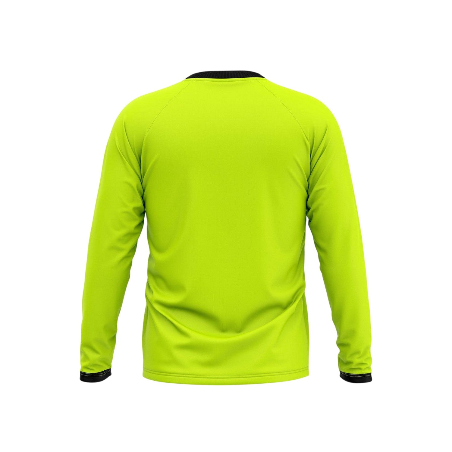 Fluorescent Yellow - Back - New Balance Childrens-Kids Logo Performance T-Shirt