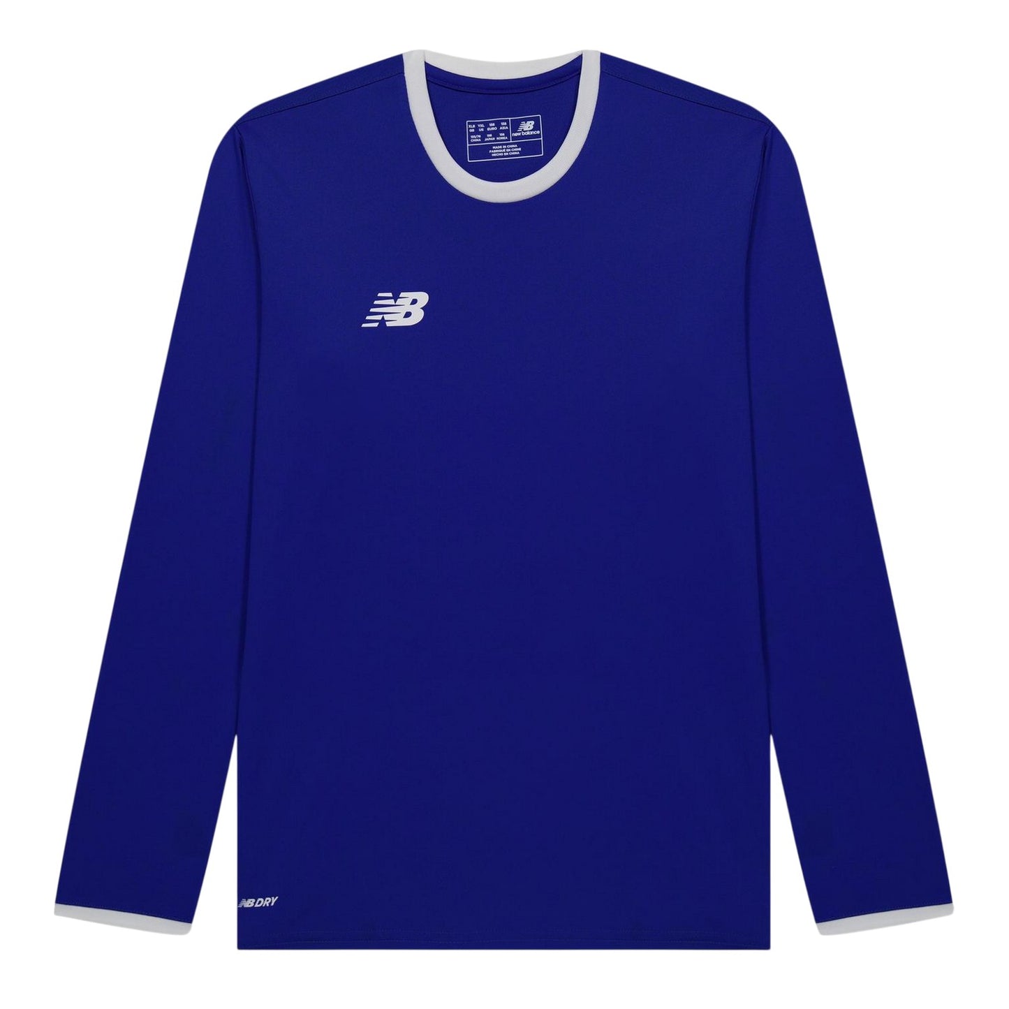 Team Royal Blue - Front - New Balance Childrens-Kids Logo Performance T-Shirt