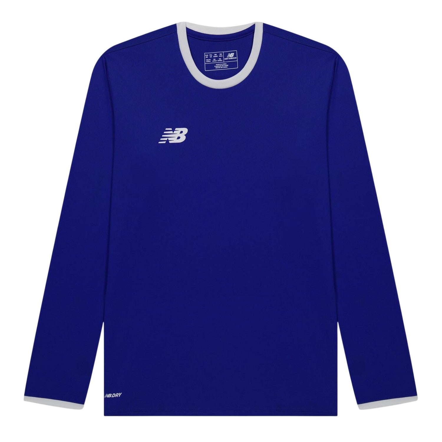 Team Royal Blue - Front - New Balance Childrens-Kids Logo Performance T-Shirt